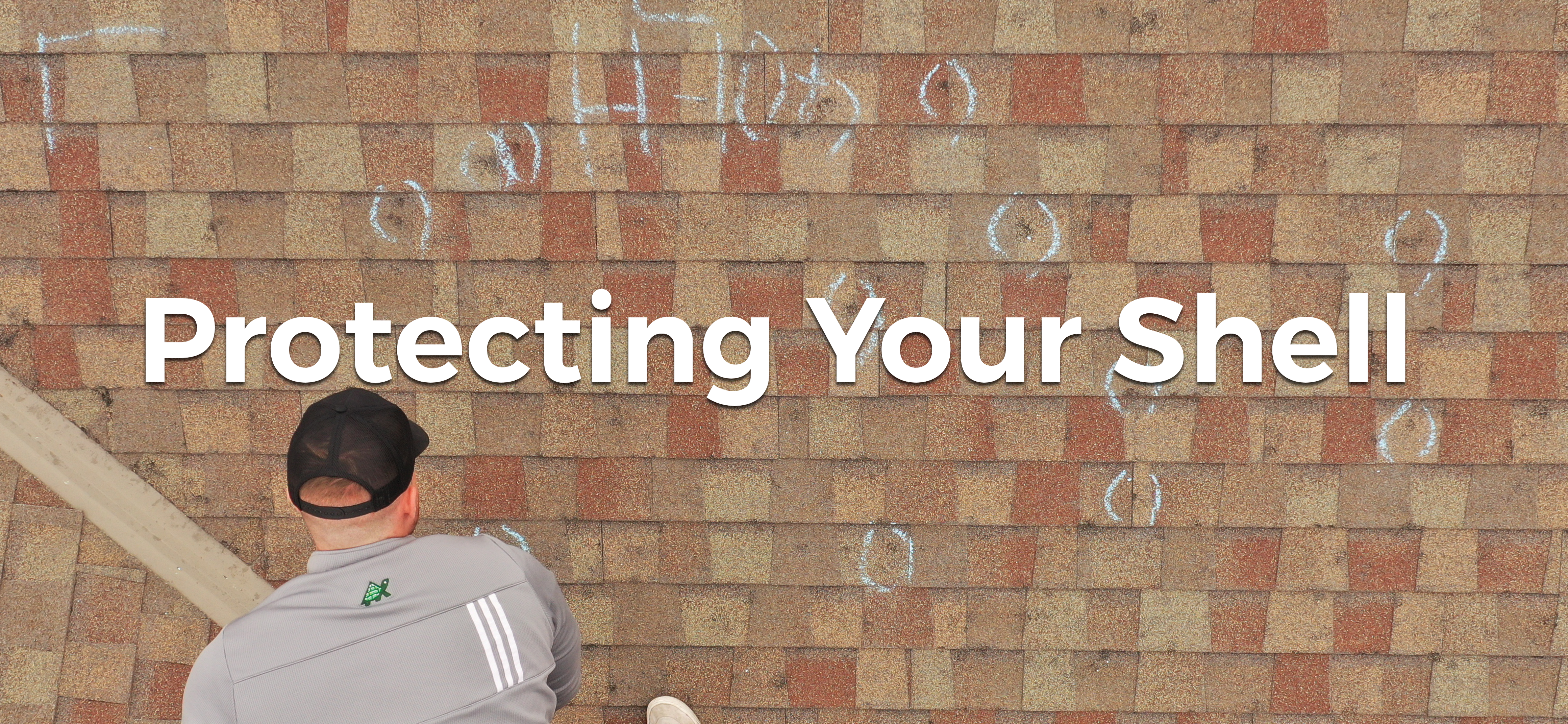 Turtle Roofing team on an Omaha roof after a hailstorm